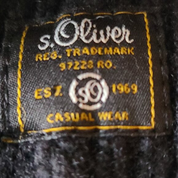 S. OLIVER KNIT CAP BLACK ONE SIZE - Picture 2 of 8